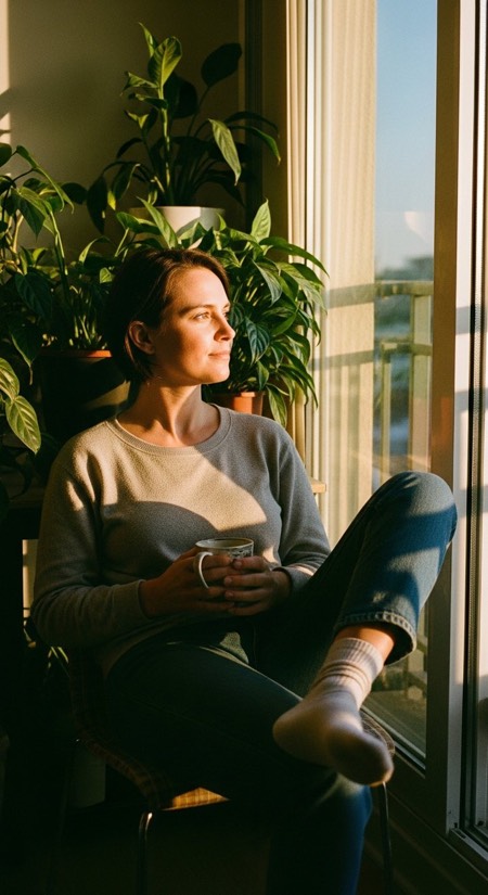 Balcony Plant Corner pose reference photo