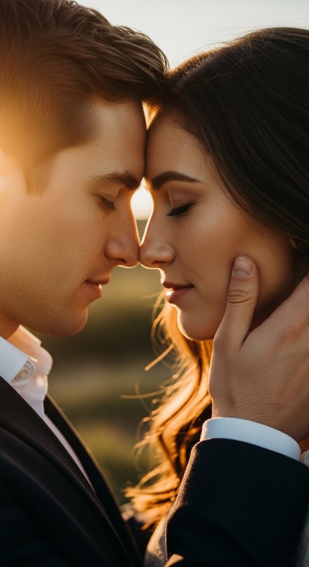 Forehead Touch pose reference photo