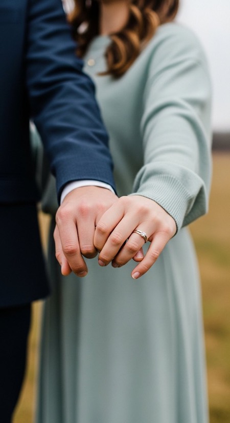 Holding Hands Close Up pose reference photo