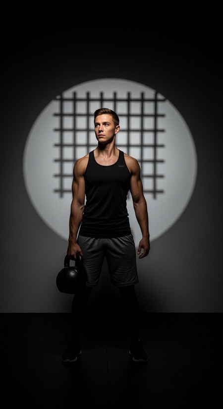 Kettlebell Hold pose reference photo