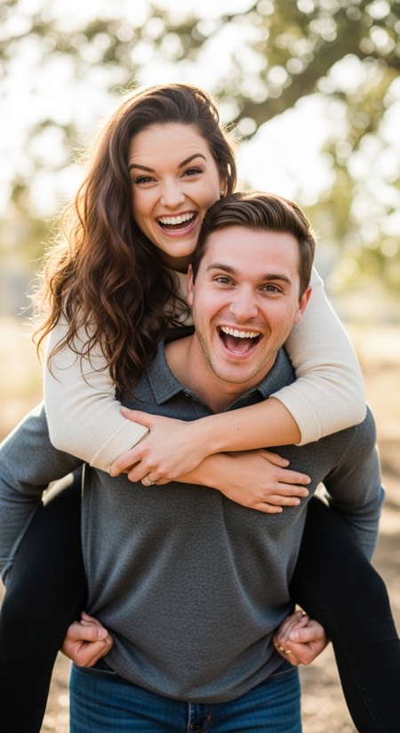 Piggyback Ride pose reference photo