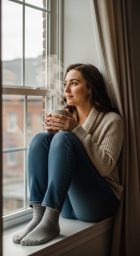 Tea By The Window pose reference photo