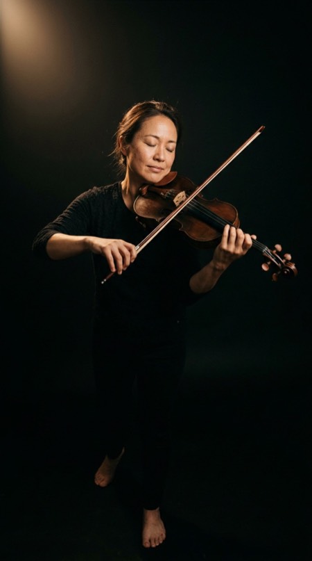 Violinist In Rehearsal pose reference photo